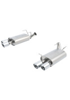 Borla 13-14 Mustang GT500 GT 5.8L V8 RWD Dual Split Rear Exit ATAK Exhaust Rear Section Only