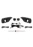 Diode Dynamics 24 Ford Mustang EcoBoost Elite Series Add-On Fog Lamp Kit Yellow