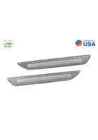 Diode Dynamics 15-23 EU/AU Ford Mustang LED Sidemarkers Clear (Pair)