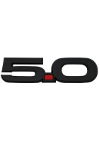 Ford Performance 15-26 Mustang 5.0L Fender Emblem Black
