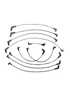 Ford Performance 79-95 Mustang 9mm 5.0/5.8L Spark Plug Wire Sets - Blue