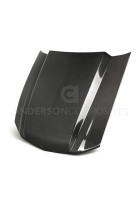 Anderson Composites 2013-2014 Ford Mustang Type-CJ Carbon Fiber Cowl Hood
