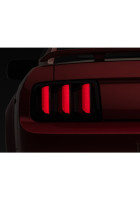 Raxiom 05-09 Ford Mustang Vector V2 LED Tail Lights- Black Housing (Smoked Lens)