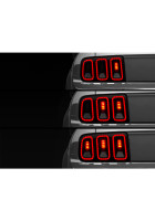 Raxiom 05-09 Ford Mustang Gen5 Tail Lights- Black Housing (Smoked Lens)