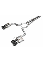 AWE 24-26 Mustang GT Fastback S650 RWD SwitchPath Cat-Back Exhaust w/ Quad Diamond Black Tips