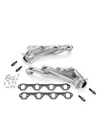 BBK 79-93 Mustang 5.0 Shorty Unequal Length Headers - 1-5/8 Silver Ceramic