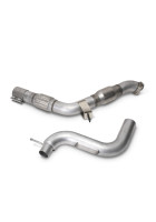 BBK 2015-16 Ford Mustang 3 EcoBoost Down Pipe With Cats