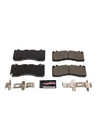 PowerStop Z23 Evolution Sport Carbon-Fiber Ceramic Brake Pads; Front Pair (15-23 Mustang GT w/ Performance Pack)