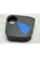 Anchor Room Coolant Tank Cover with Coyote Howling (2024+ Mustang)