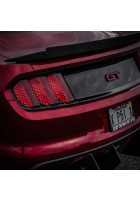 Anchor Room Tail Light Honey Comb Vinyl Overlay (2015-2017 Mustang)