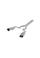 MBRP 3" Race Cat-Back - Stainless Steel - Carbon Fiber Tips (18-23) GT 5.0