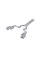 MBRP Race Cat-Back - Aluminized Steel (18-23) 5.0