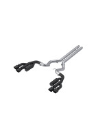 MBRP Race Cat-Back  - Black Coated Aluminized Steel  (18-23) 5.0