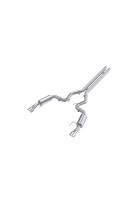 MBRP 3" Street Cat-Back - Aluminized Steel - Stainless Tips (24-25) 5.0