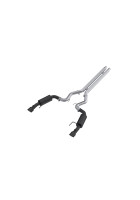 MBRP 3" Street Cat-Back - Aluminized Steel - Black (24-25) 5.0