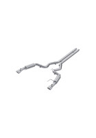 MBRP 3" Race Cat-Back - Aluminized Steel (24-25) 5.0