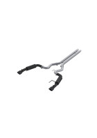 MBRP 3" Race Cat-Back - Aluminized Steel - Black (24-25) 5.0