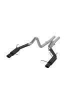 MBRP 3" Race Cat-Back - Aluminized Steel - Black (11-14) 5.0