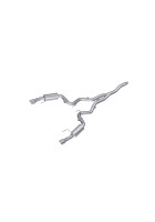 MBRP 3" Street Cat-Back - Aluminized Steel (15-23) EcoBoost 2.3