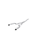 MBRP 3" Race Cat-Back - Stainless Steel - Carbon Fiber Tips (15-23) EcoBoost 2.3