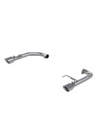 MBRP Axle-Back w/ Polished Tips - 304 Stainless Steel (15-17) 5.0