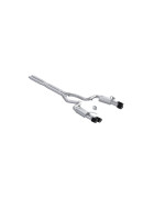 MBRP Armor Pro Street Cat-Back Mustang GT Fastback 2024-2025 Stainless Steel W/ 4" Carbon Fiber Quad Tips