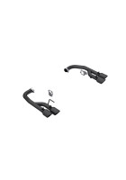 MBRP Armor Pro Axle-Back With 4” Black Quad Tips Mustang GT 2024-2025