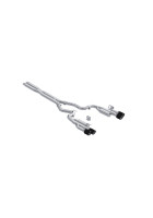 MBRP Armor Pro Race Cat-Back Mustang GT Fastback 2024-2025 W/ 4" Carbon Fiber Quad Tips