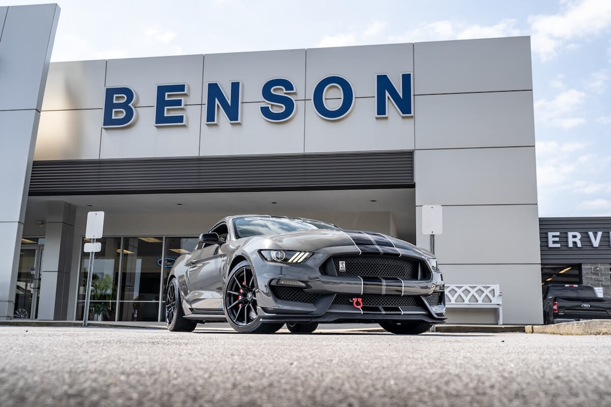 lead foot gray gt350 benson ford