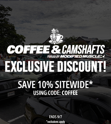 Coffee & Camshafts Exclusive Discount